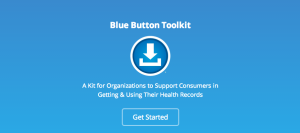 Blue Button Toolkit website