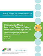 Minimizing the Misuse of Prescription Opioids in Patients with Chronic Nonmalignant Pain
