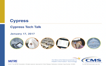 Cypress Tech Talk Slide from January 17