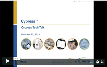 Cypress Tech Talk Slide from October 23