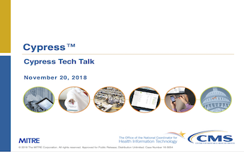 Cypress Tech Talk Slides from November 20