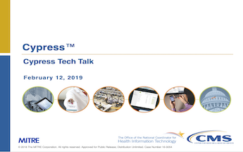 Cypress Tech Talk Slides from February 12, 2019