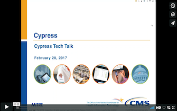 Cypress Tech Talk Slide from February 28