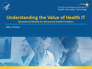 Educational Module for Behavioral Health Providers