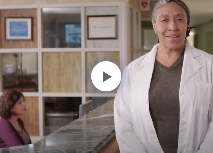 Thumbnail from Your Rights Video (pictures a clinician)